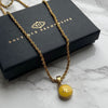 Authentic Louis Vuitton Yellow Pendant- Necklace
