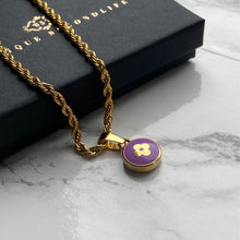 Load image into Gallery viewer, Authentic Louis Vuitton Rosewood Pendant- Necklace