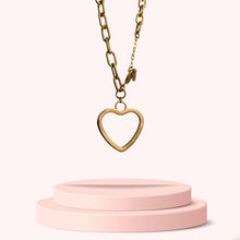 Load image into Gallery viewer, Authentic Louis Vuitton Big Coeur Charm- Reworked Choker