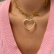 Load image into Gallery viewer, Authentic Louis Vuitton Big Coeur Charm- Reworked Choker