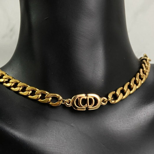 Authentic Dior Pendant- Reworked Choker