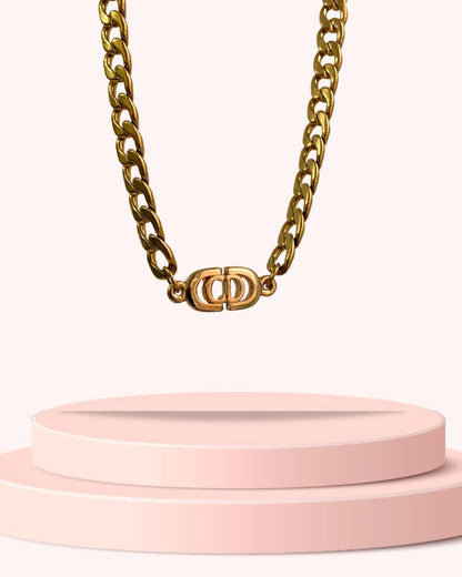 Authentic Dior Pendant- Reworked Choker