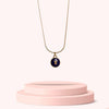 Authentic Louis Vuitton Pendant Logo Blue dark Pastilles