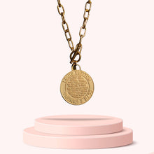 Load image into Gallery viewer, Authentic Louis Vuitton Large Pendant- Reworked Necklace