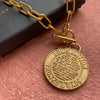 Authentic Louis Vuitton Large Pendant- Reworked Necklace