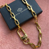 Authentic Louis Vuitton Clasp- Reworked Necklace