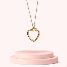 Load image into Gallery viewer, Authentic Louis Vuitton Big Coeur Charm- Reworked Necklace