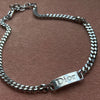 Authentic Dior Silver Plaque pendant - Reworked Choker