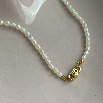 Authentic CD mini Oval Dior pendant- Reworked Choker