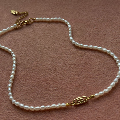 Authentic CD mini Oval Dior pendant- Reworked Choker