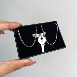 Authentic Christian Dior Key - Reworked Necklace