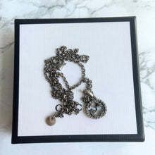 Load image into Gallery viewer, Authentic Gucci Interlocking Pendant Repurposed Necklace