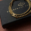 Authentic CD mini Oval Dior pendant- Reworked Bracelet