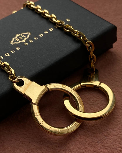 Authentic Louis Vuitton Double Clasp- Reworked Necklace