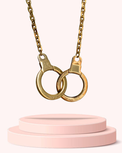 Authentic Louis Vuitton Double Clasp- Reworked Necklace