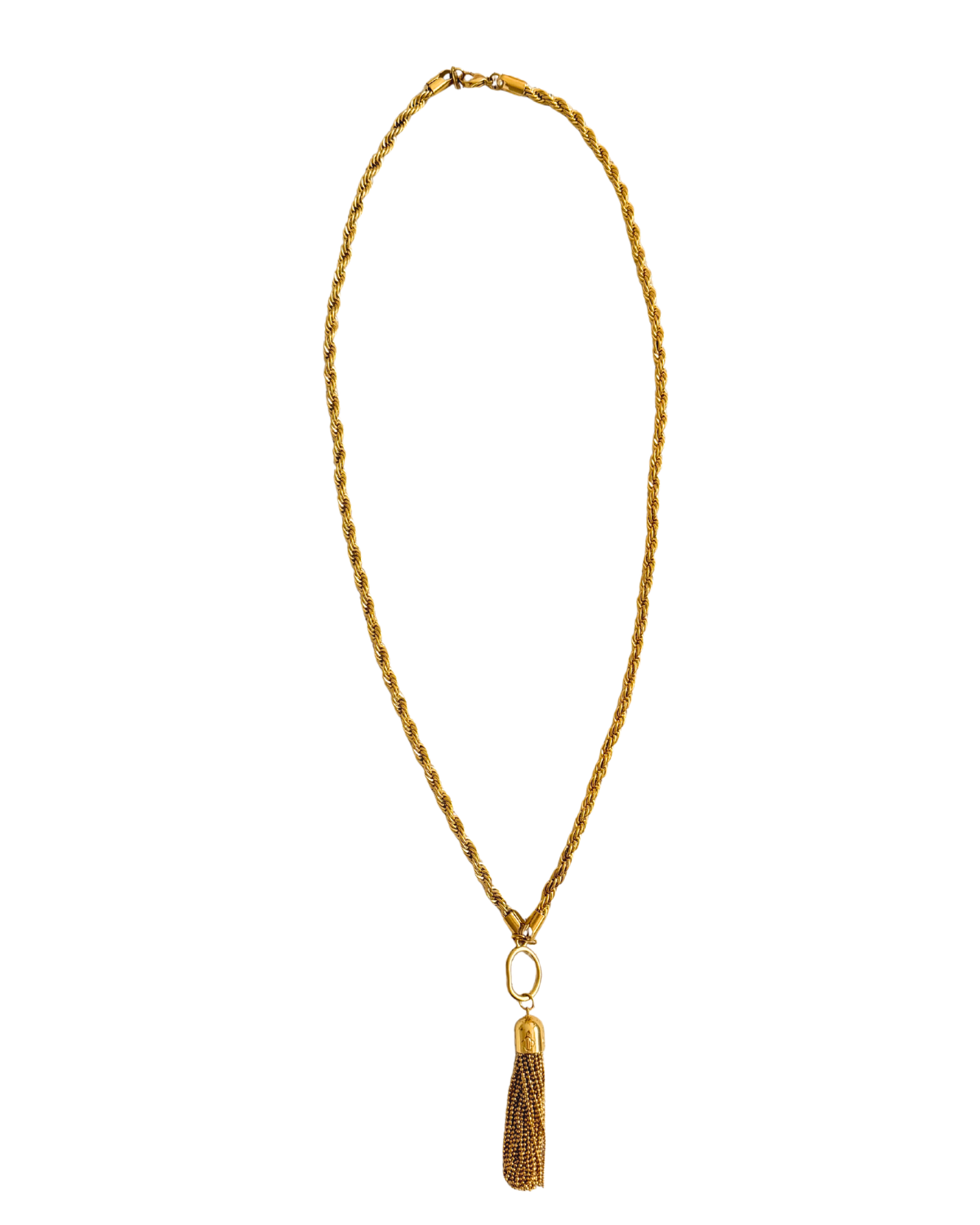 The Éternelle Tassel Reworked Necklace