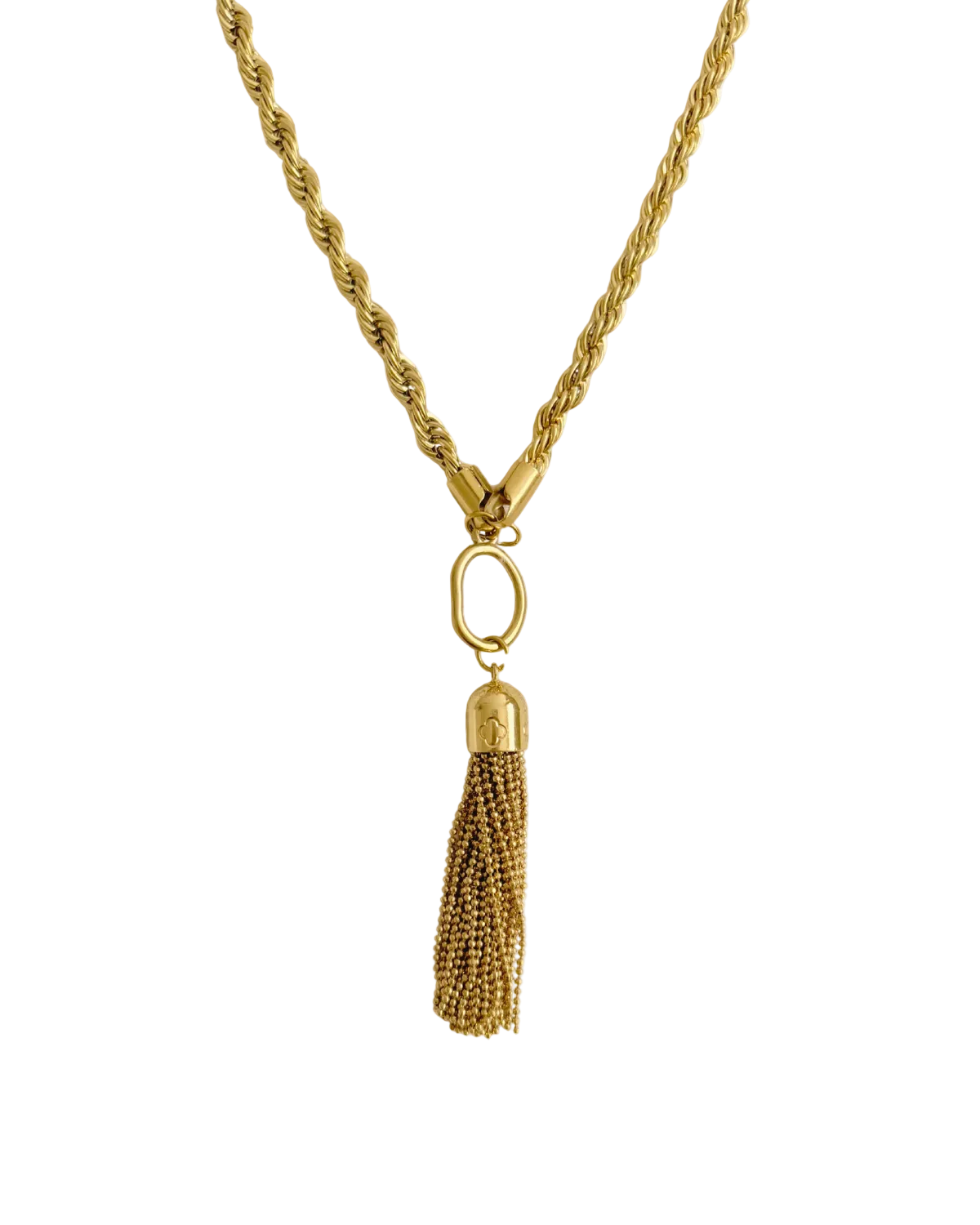 The Éternelle Tassel Reworked Necklace