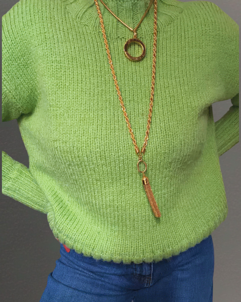 The Éternelle Tassel Reworked Necklace