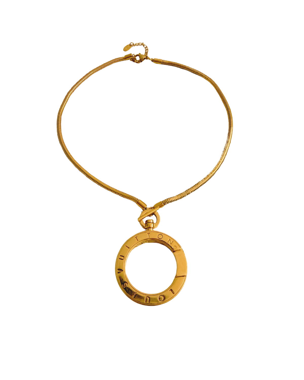 The Signature Circle Reworked Necklace