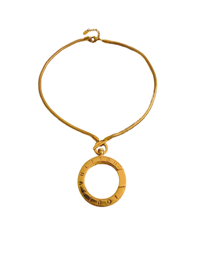 The Signature Circle Reworked Necklace