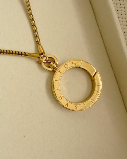 The Signature Circle Reworked Necklace