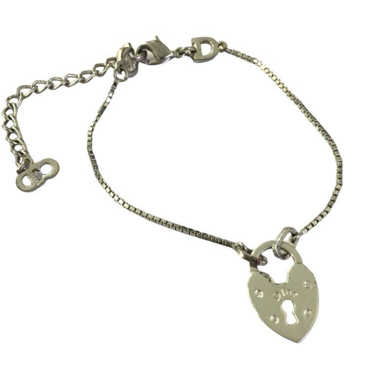 Authentic Dior Pendant Heart from Vintage Bracelet - Boutique SecondLife