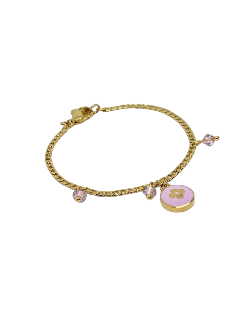 Authentic Louis Vuitton Pendant - Reworked Bracelet