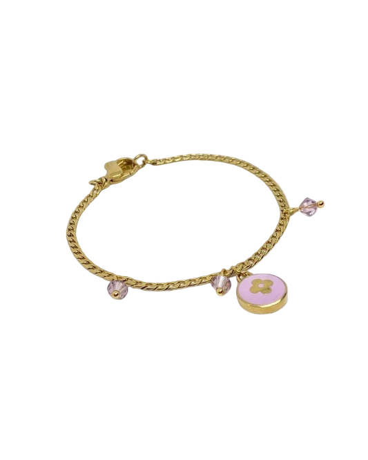 Authentic Louis Vuitton Pendant - Reworked Bracelet