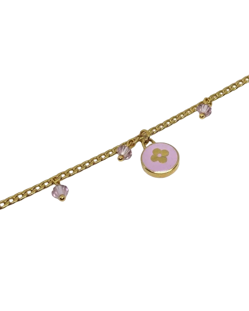 Authentic Louis Vuitton Pendant - Reworked Bracelet