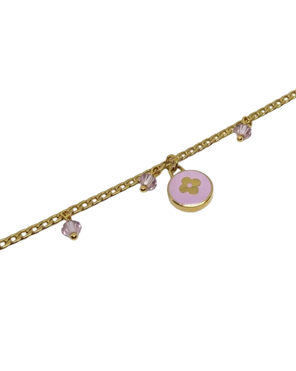 Authentic Louis Vuitton Pendant - Reworked Bracelet