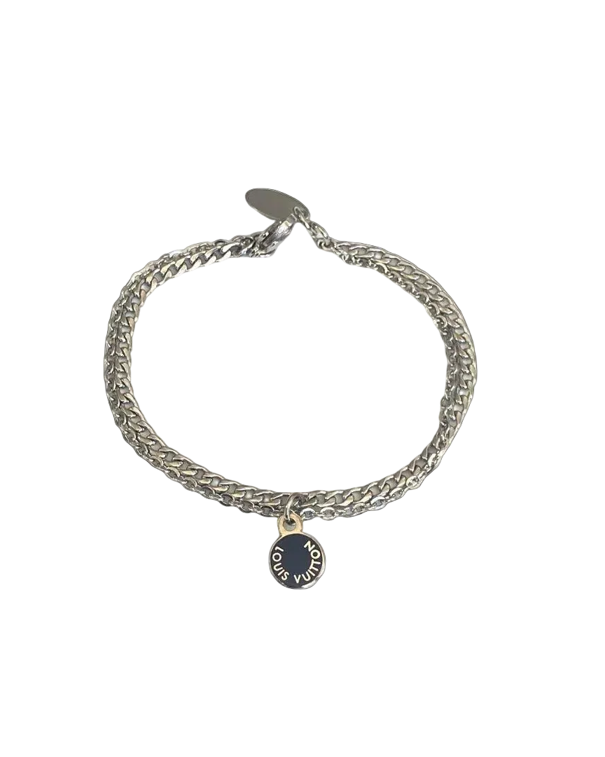 Authentic Louis Vuitton Mini Pendant - Reworked Bracelet