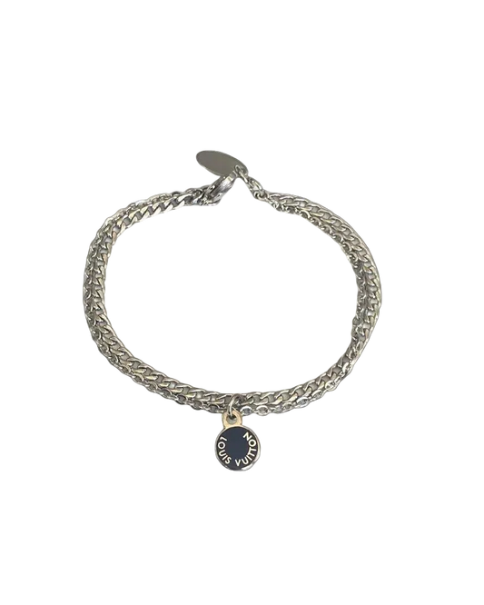 Authentic Louis Vuitton Mini Pendant - Reworked Bracelet