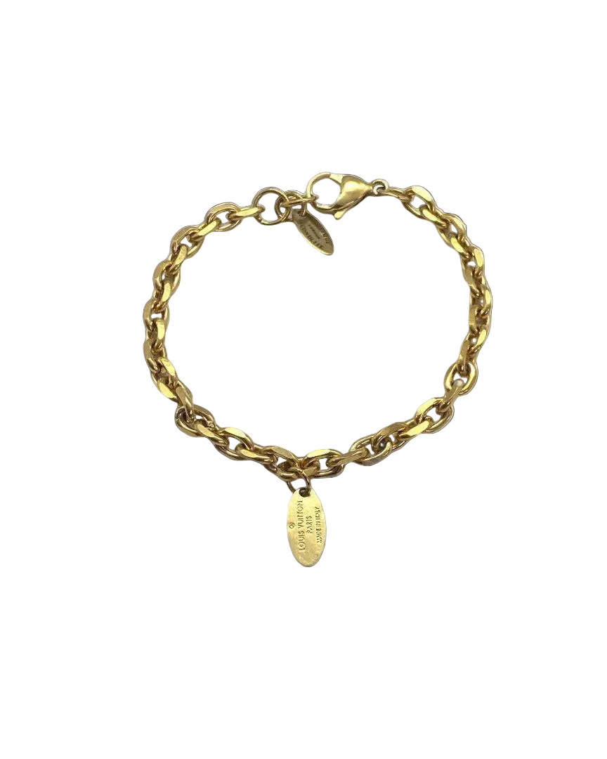 Authentic Louis Vuitton Mini Pendant - Repurposed Bracelet