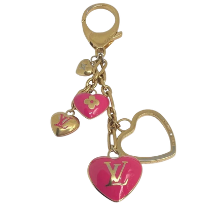 Authentic Louis Vuitton Pendant Coeur -Reworked Bracelet