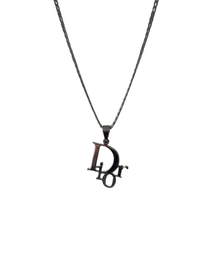 Authentic Dior Galliano Logo Pendant- Reworked Necklace