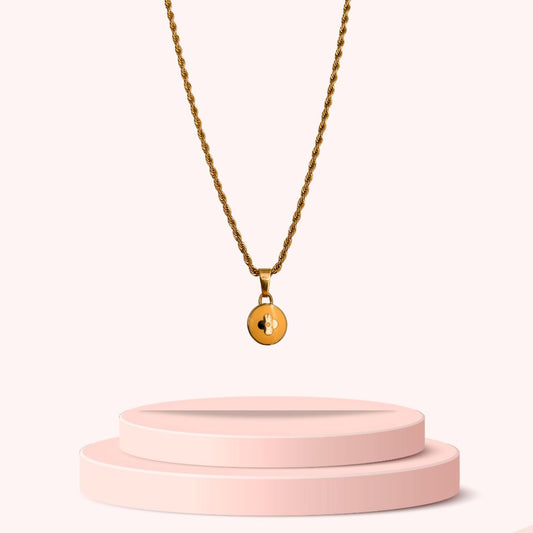 Authentic Louis Vuitton Pendant Reworked Necklace