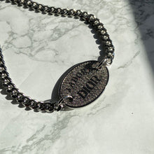 Load image into Gallery viewer, Authentic Dior Oval jAdore Pendant- Reworked Necklace