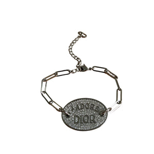 Authentic Dior Oval jAdore Pendant- Reworked Necklace