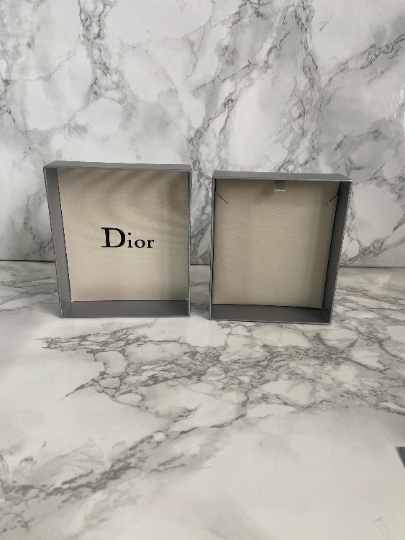 Authentic Dior Empty Gift Set Square Box ForJewellery