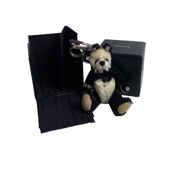Authentic Prada Panda Bear Keychain with Box