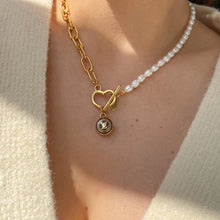 Load image into Gallery viewer, Authentic Louis Vuitton  Nude Logo Pastilles Pearls Necklace