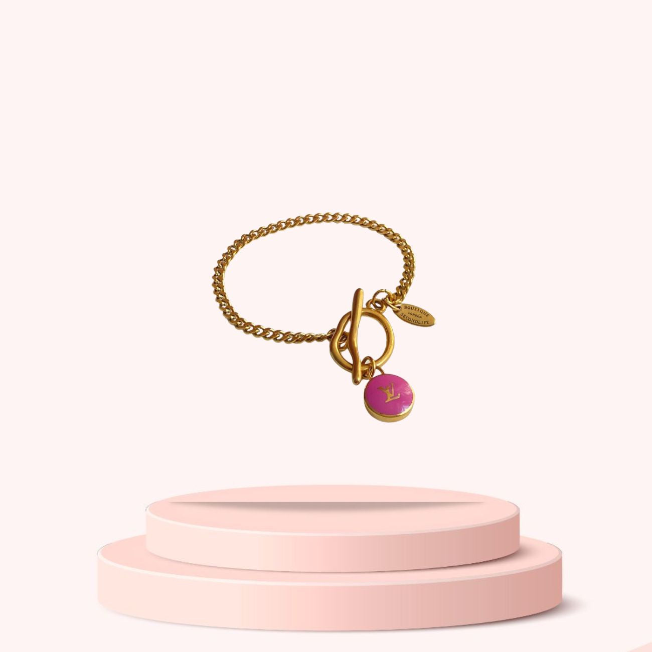 Authentic Louis Vuitton Pastilles  Pendant- Bracelet