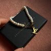 Authentic Louis Vuitton  Logo Pendant- Reworked Bracelet