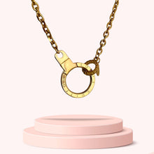 Load image into Gallery viewer, Authentic Louis Vuitton Round- Reworked Necklace