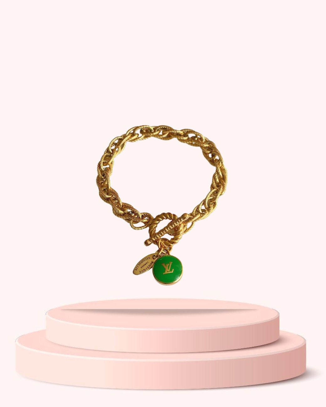 Authentic Louis Vuitton  Pastilles  Pendant- Bracelet