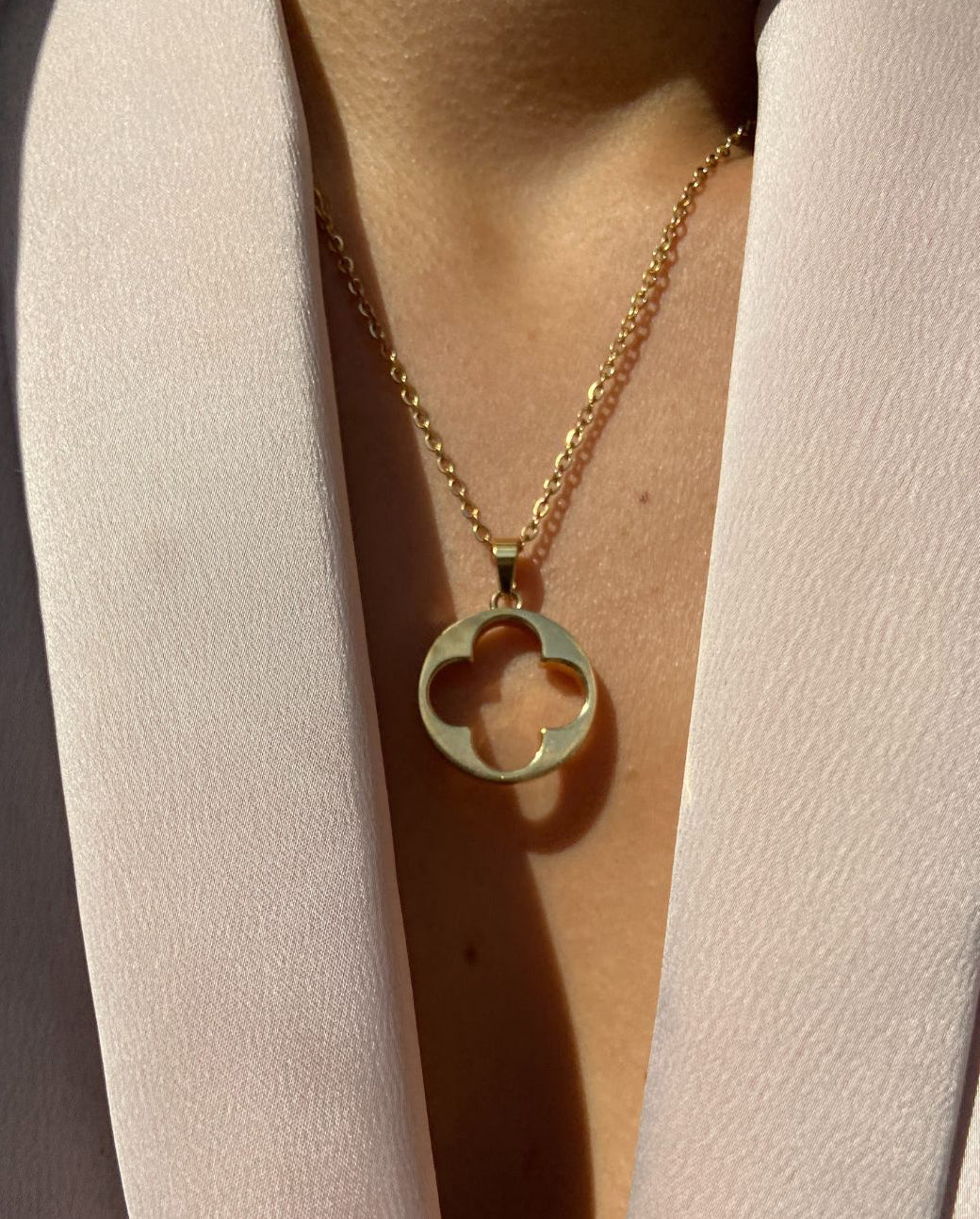 Authentic Louis Vuitton Fleur Charm- Reworked Necklace