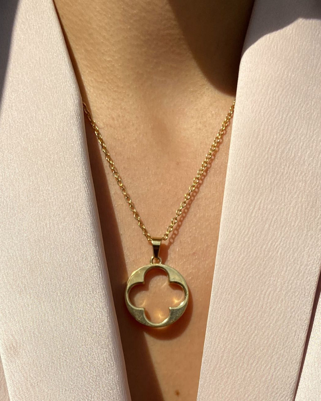 Authentic Louis Vuitton Fleur Charm- Reworked Necklace