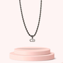 Load image into Gallery viewer, Authentic Mini Dior Pendant - Reworked Necklace