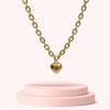 Authentic Louis Vuitton Pendant Mini Coeur -Reworked Necklace