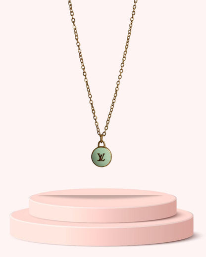 Authentic Louis Vuitton Reworked Mint Pastilles Pendant